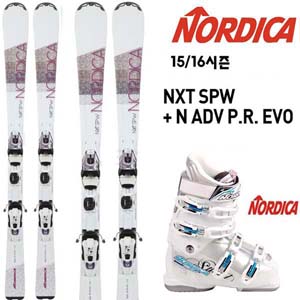 1516시즌 (여성용) NORDICA NXT SPW/N ADV PR EVO+SPEEDMACHIN 95W  세트