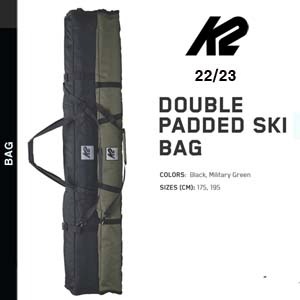 2223시즌 K2 DOUBLE PADDED SKI BAG
