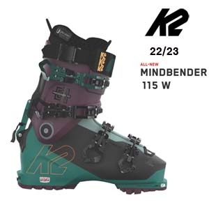 22/23시즌(여성용) K2 BOOTS MINDBENDER 115 W PURPLE/GREEN/BLACK