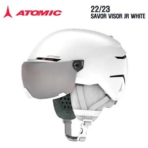 2223시즌(아동/주니어)ATOMIC 헬멧SAVOR VISOR JR WHITE
