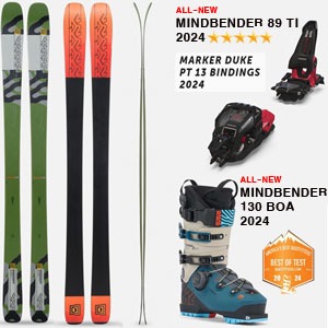 2324시즌 투어링 스키 세트 K2 MINDBENDER 89TI+DUKE13+MINDBENDER 130 BOA