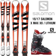 16/17시즌 SALOMON X MAX 6 RED + 15/16시즌 SALOMON X MAX 100 세트