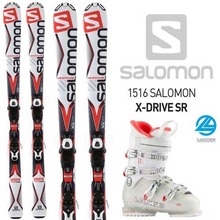 15/16시즌 (여성용)SALOMON EX DRIVE SR/E LITHIUM10.0+LANGE SX LT W