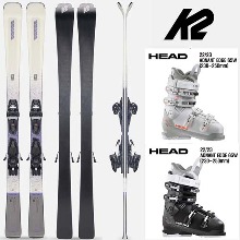 2223시즌 여성 스키세트 K2 SKI DISRUPTION 76C W+HEAD ADVANT EDGE 65W 세트
