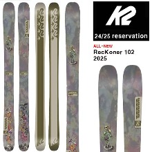 2425시즌 올마운틴 프리라이드 스키 K2 SKI RecKoner 102 예약판매(전화 상담)