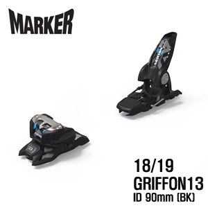 18/19시즌 MARKER 바인딩 GRIFFON 13 ID: 90mm BLACK (예약판매)