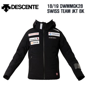 1819시즌 DESCENTE SWISS TEAM 스위스 팀 자켓 DOWMMGK28 BLK 색상