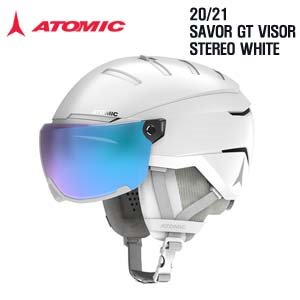 2021시즌ATOMIC 헬멧 SAVOR GT VISOR STEREO WHITE