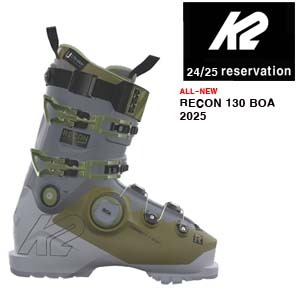2425시즌 케이투 보아 스키 부츠 K2 BOOTS RECON 130 BOA 예약판매(전화상담)