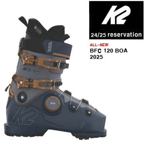 2425시즌 케이투 보아 스키 부츠 K2 BOOTS BFC 120 BOA 예약판매(전화상담)