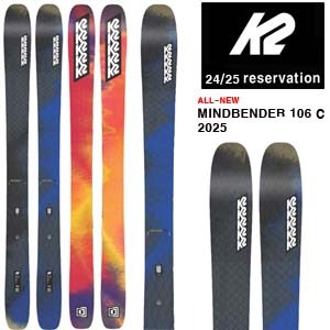 2425시즌 올마운틴 프리라이드 스키 K2 SKI MINDBENDER 106C 예약판매(전화 상담)