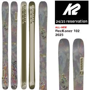 2425시즌 올마운틴 프리라이드 스키 K2 SKI RecKoner 102 예약판매(전화 상담)
