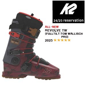 2425시즌 케이투 스키부츠  K2 BOOTS REVOLVE TW  풀틸트 TOM WALLISCH PRO 예약판매(전화상담)
