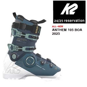 2425시즌 여성 케이투 보아 스키 부츠 K2 BOOTS ANTHEM 105 BOA 예약판매(전화상담)