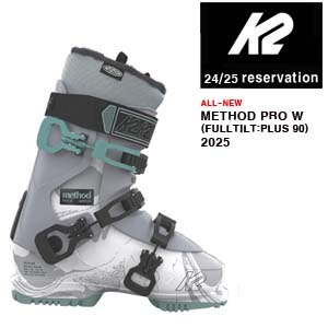 2425시즌 여성 케이투 스키부츠 K2 BOOTS METHOD PRO W 풀틸트 PLUSH 90 예약판매(전화상담)