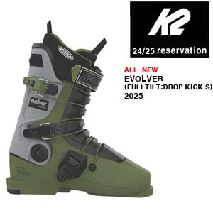 2425시즌 여성 주니어 케이투 스키부츠 K2 BOOTS EVOLVER  풀틸트 DROP KICK S 예약판매(전화상담)