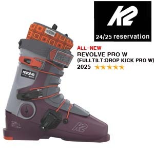 2425시즌 여성 케이투 스키부츠 K2 BOOTS REVOLVE PRO W 풀틸트 DROP KICK PRO W 예약판매(전화상담)