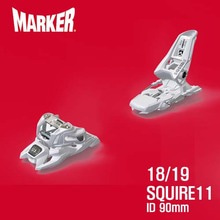 18/19시즌 MARKER 바인딩 SQUIRE 11 ID: 90mm WHITE (예약판매)