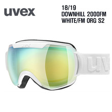 1819시즌 UVEX 고글 DOWNHILL2000 (아시안핏) WHITE프레임+ FM ORANGE S2 렌즈