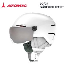 2223시즌(아동/주니어)ATOMIC 헬멧SAVOR VISOR JR WHITE(품절 감사합니다)