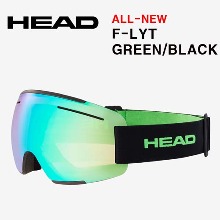 HEAD GOGGLE NEW F-LYT GREEN / BLACK