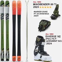 2324시즌 투어링 스키 세트 K2 MINDBENDER 89TI+DUKE16+DIVERGE SC(품절 감사합니다)
