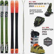 2324시즌 투어링 스키 세트 K2 MINDBENDER 89TI+DUKE16+DISPATCH PRO(품절 감사합니다)
