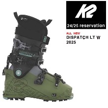 2425시즌 여성용 케이투 스키 부츠 K2 BOOTS DISPATCH W LT 투어링가능 예약판매(전화상담)