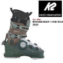 2425시즌 여성 케이투 보아 스키 부츠 K2 BOOTS MINDBENDER 115 W BOA 예약판매(전화상담)