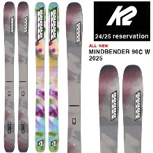 2425시즌 여성용 올마운틴 프리라이드 스키 K2 SKI MINDBENDER 96C W 예약판매(전화 상담)
