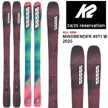 2425시즌 여성용 올마운틴 프리라이드 스키 K2 SKI MINDBENDER 89 TI W 예약판매(전화 상담)