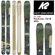2425시즌 여성용 올마운틴 프리라이드 스키 K2 SKI RecKoner 102 W 예약판매(전화 상담)