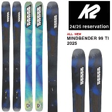 2425시즌 올마운틴 프리라이드 스키 K2 SKI MINDBENDER 99 TI 예약판매(전화 상담)